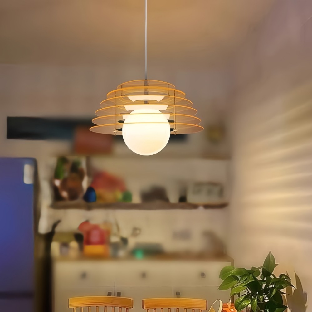 Sunrise Hanglamp - Acryl Bauhaus-Ontwerp Voor Sfeervolle Gloed HL1044