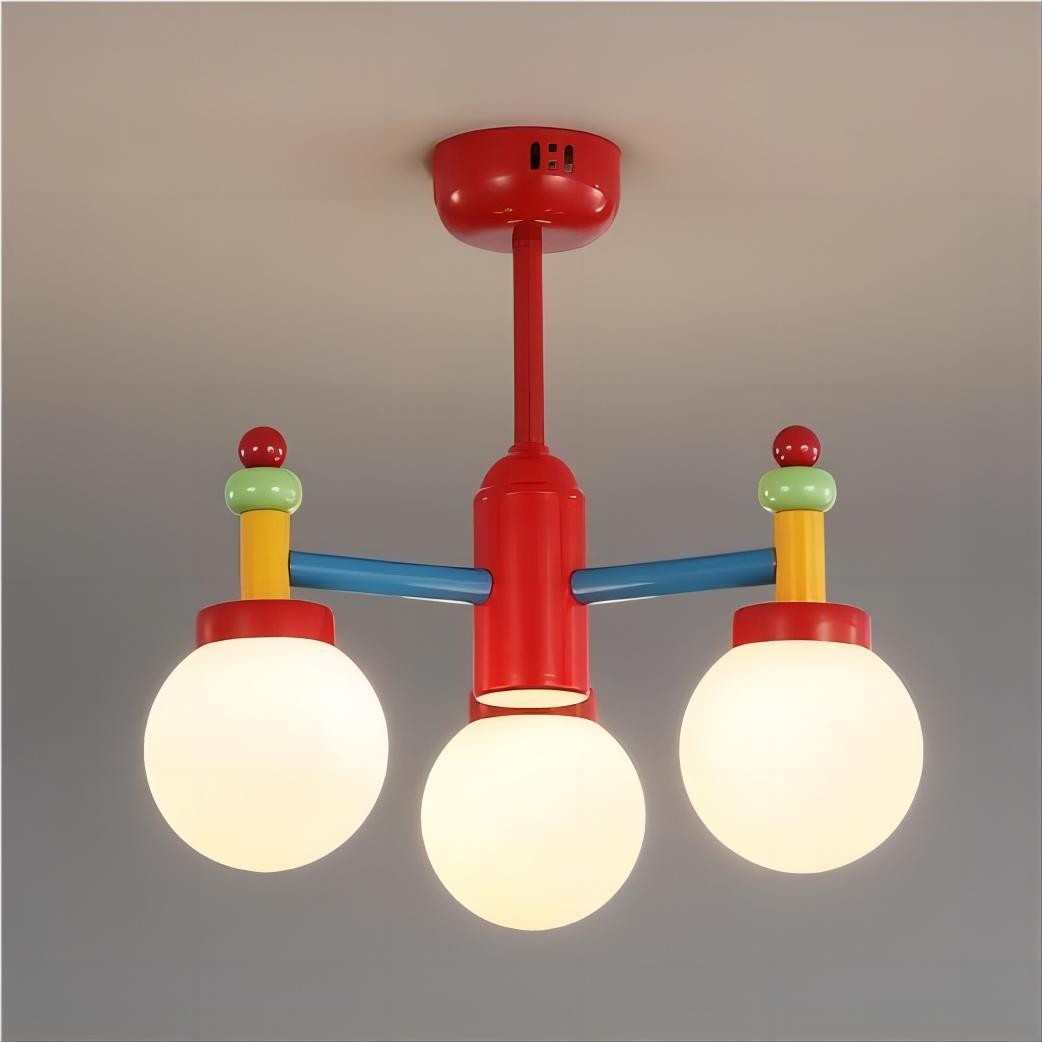 Grillige Macaron Plafondlamp Voor Kinderkamer HL119