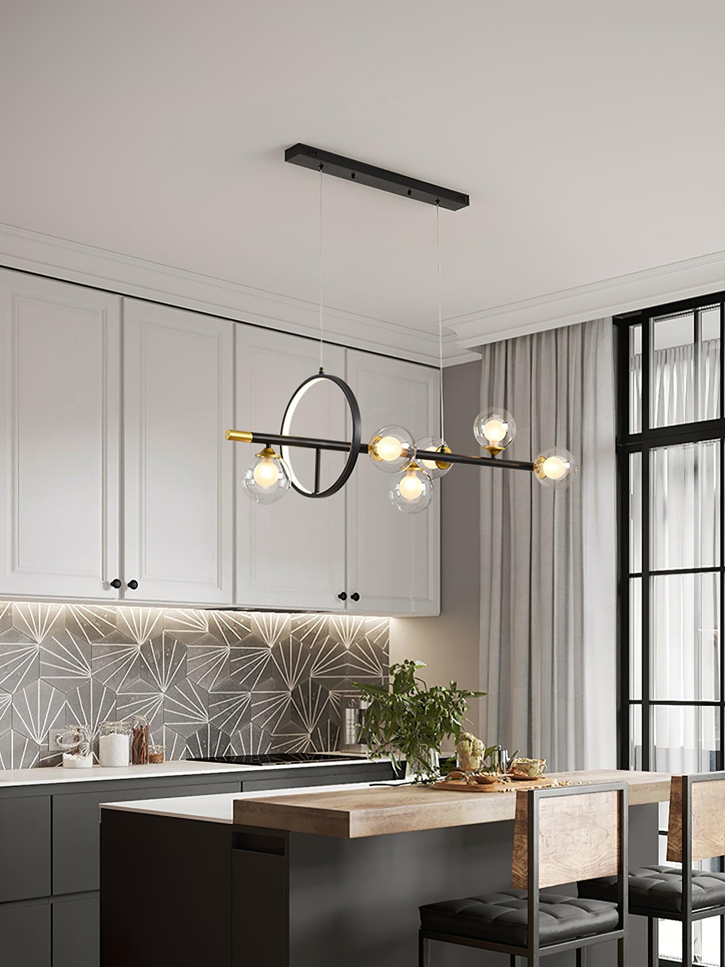 Creatieve horizontale lange staaf kroonluchter HL433