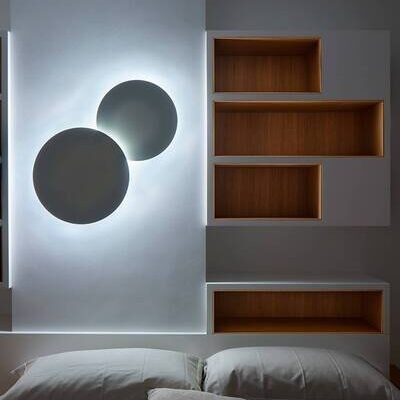 Design Puck Wall Art Wandlamp Rond
