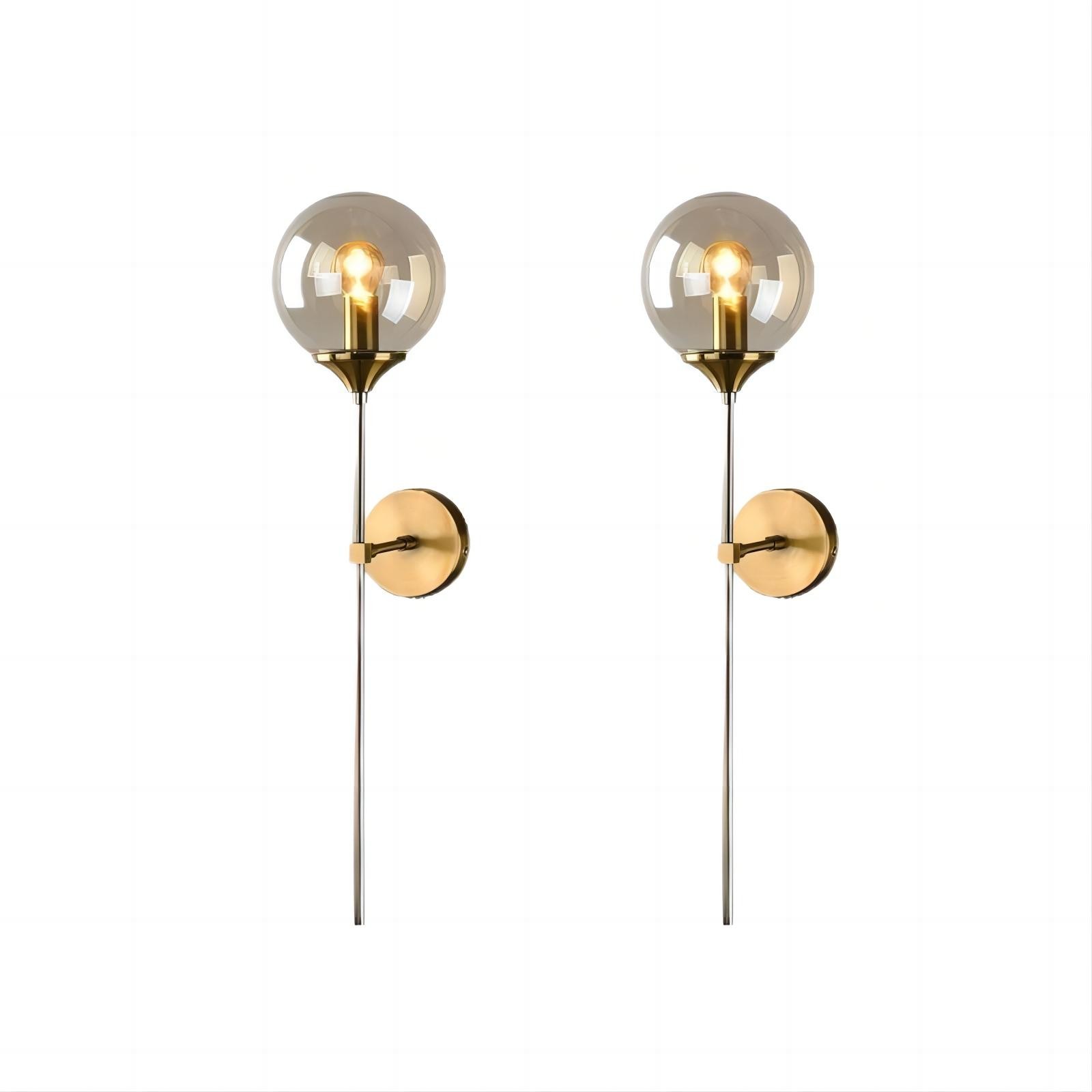 Nordic Glazen Bollen Magische Bonen Wandlamp Voor Binnen HL65