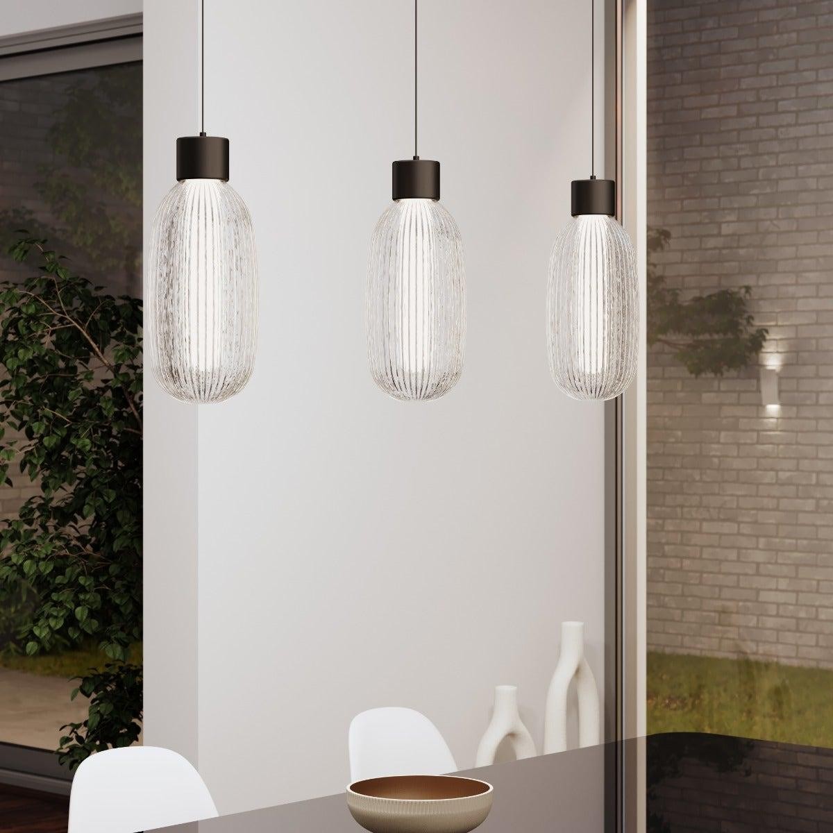 Nordic gestreepte lantaarn hanglamp HL521