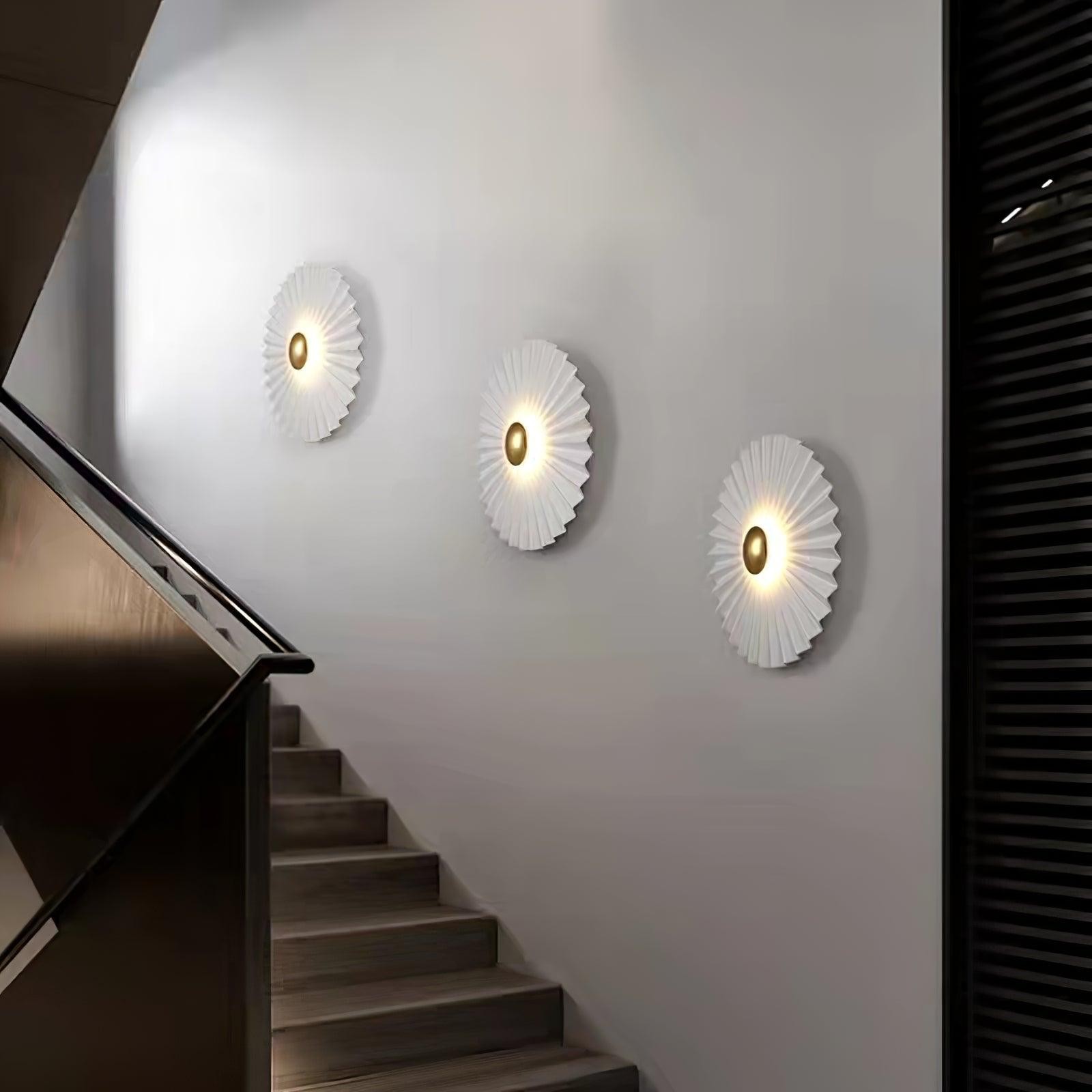Moderne creatieve wandlamp met schelpmotief HL887