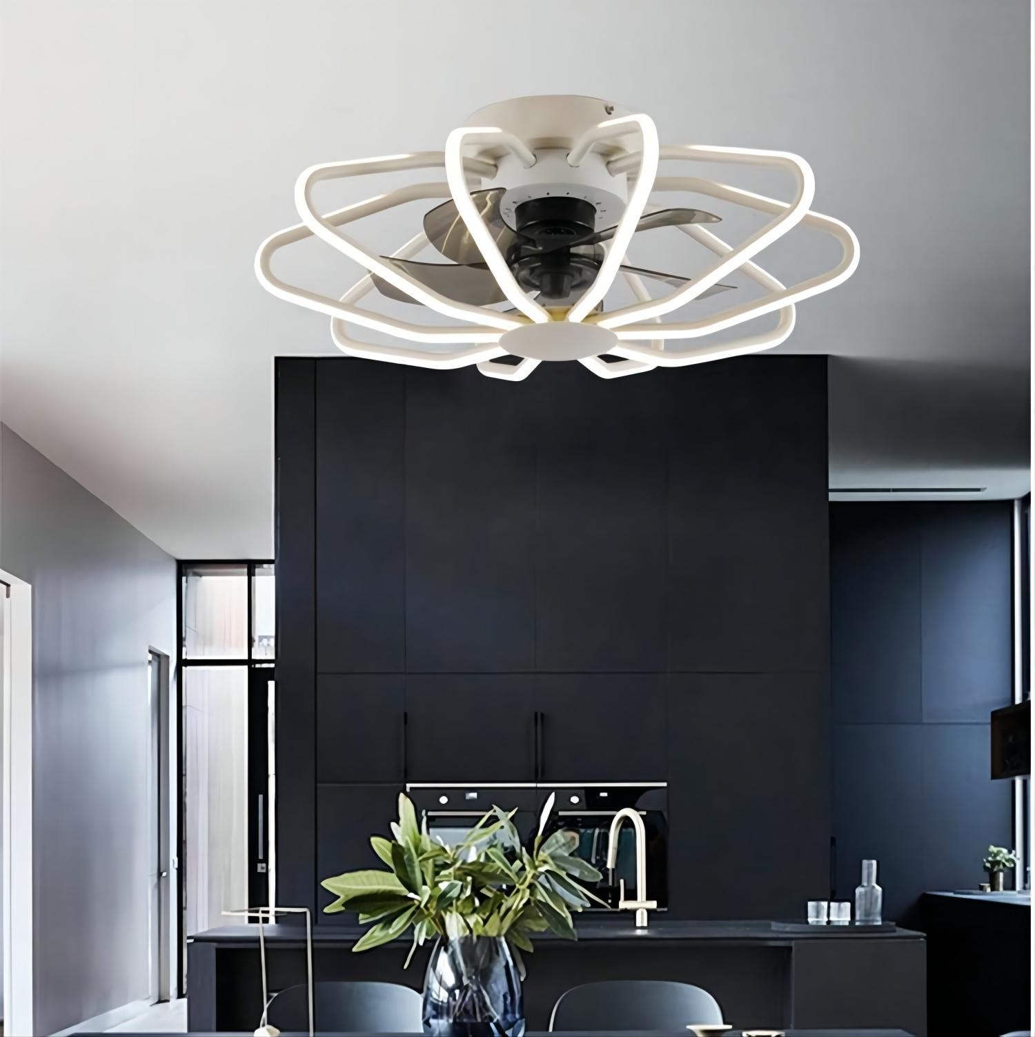 Nordic led ventilator kroonluchter