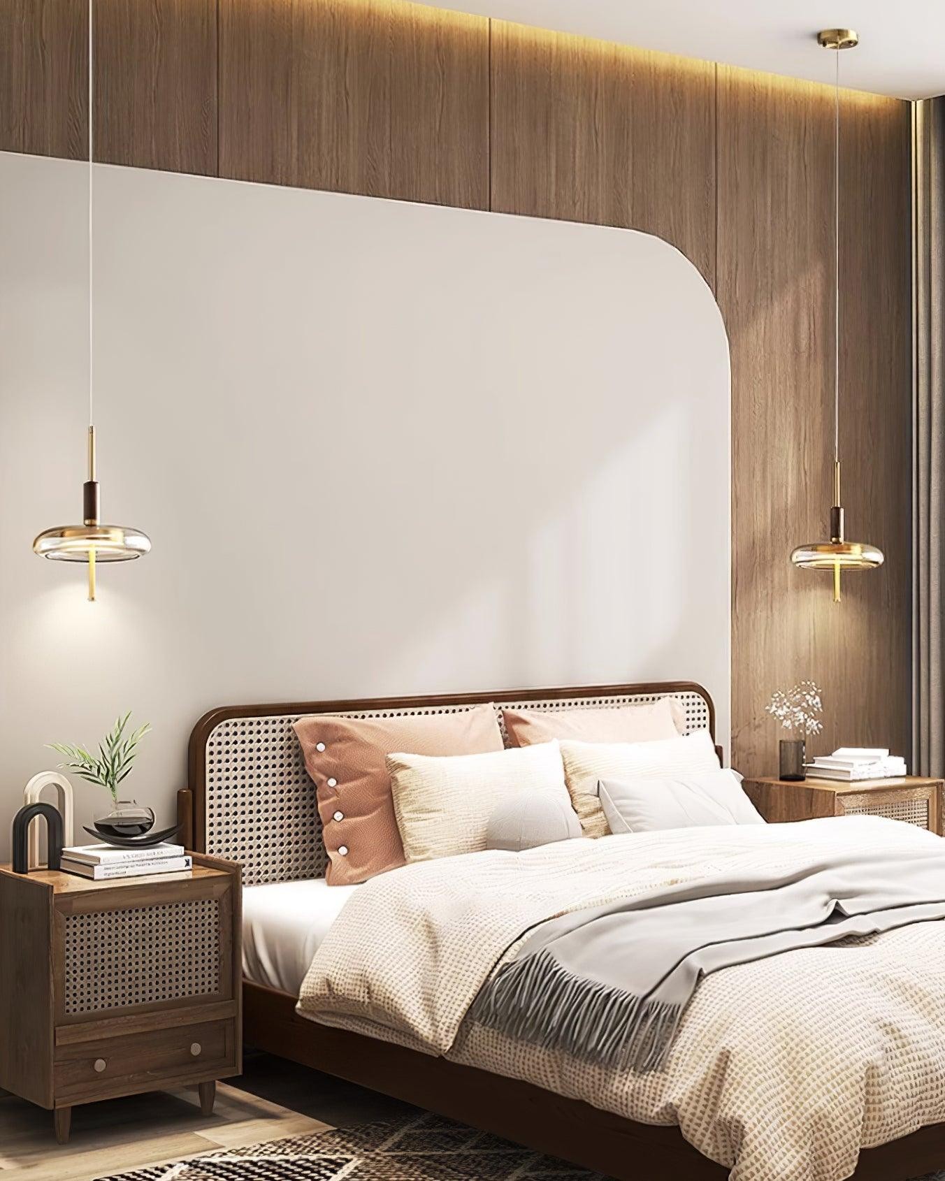 Nordic creatieve glazen hanglamp HL791