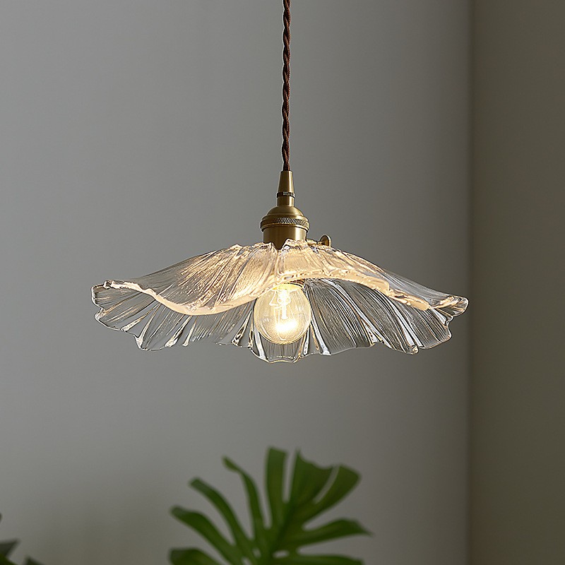 Moderne kunst bloem vorm keuken glazen hanglamp HL46