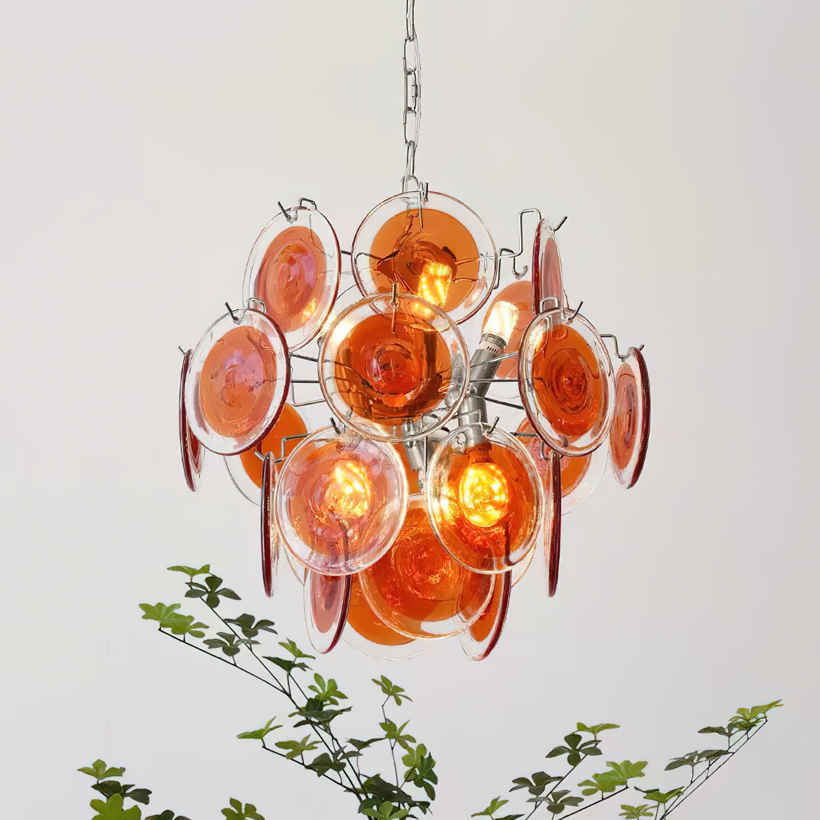 Neuvy glazen kroonluchter HL2633