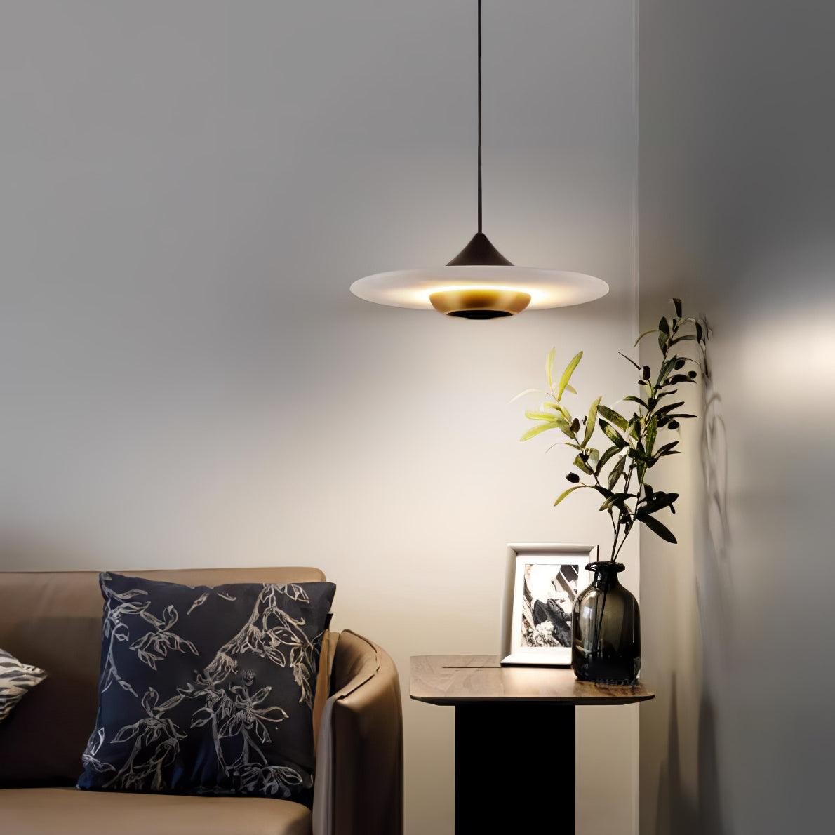 Vliegende Schotel Marmeren Hanglamp HL426