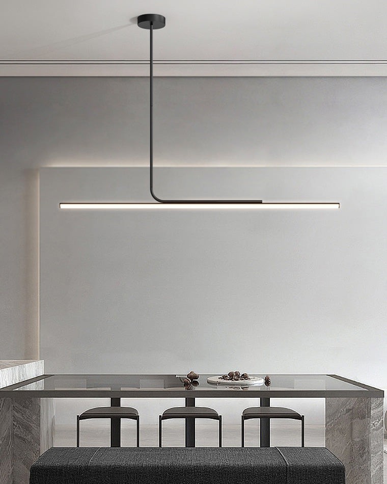 Moderne eenvoudige asymmetrische lineaire hanglamp HL705