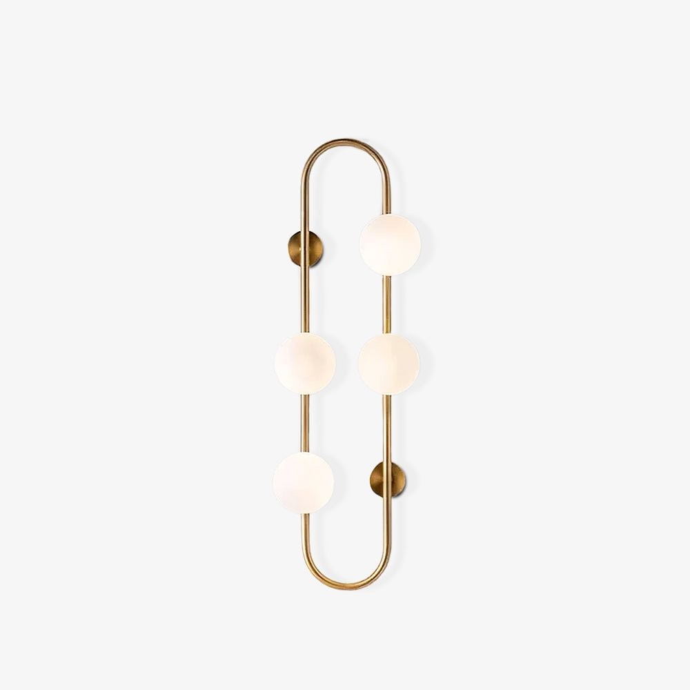 Nordic Modern Geometrische Glazen Bol Wandlamp HL400