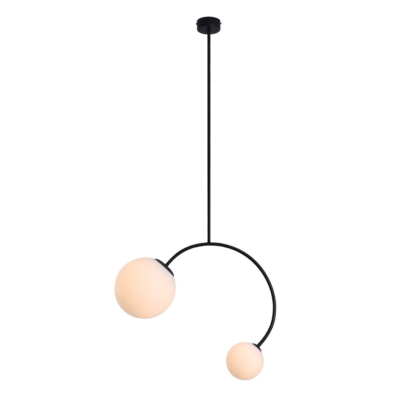 Creatieve dubbele glazen hanglamp HL365