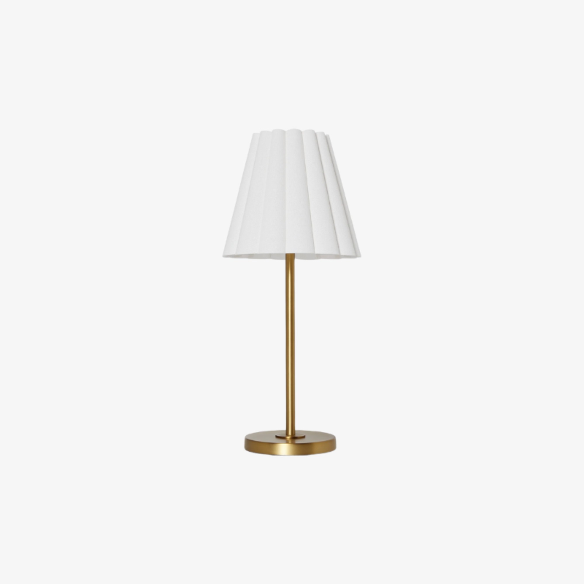 Ruffmeto Transitional Slim Tafellamp - Sculpturale kap voor de woonkamer of slaapkamer HL1851