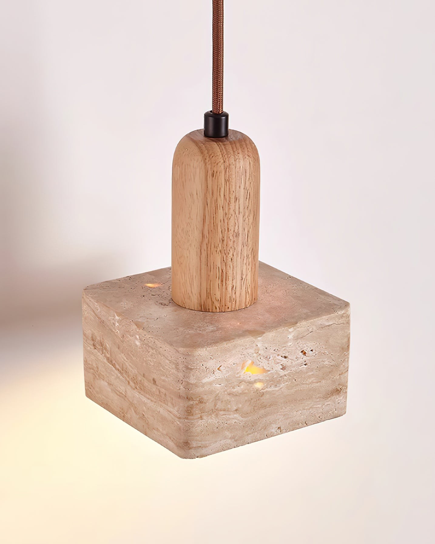 Eenvoudige elegante vierkante rechthoekige hanglamp HL903