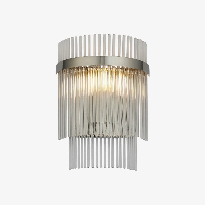 RibGlow Minimalistische Wandlamp met Glazen Staaf - Elegante Decoratieve Wandlamp voor Thuis HL2061
