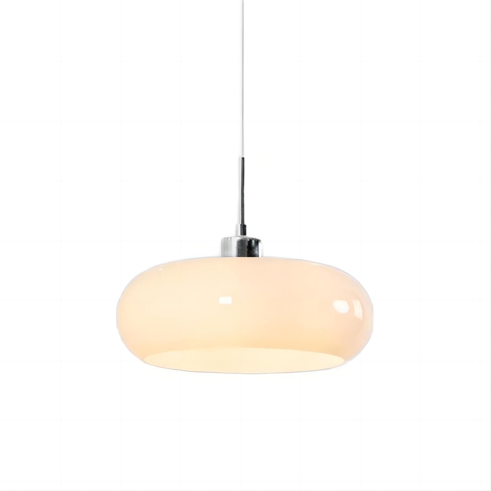 Nordic Retro Bauhaus Glazen Pot Hanglamp HL116