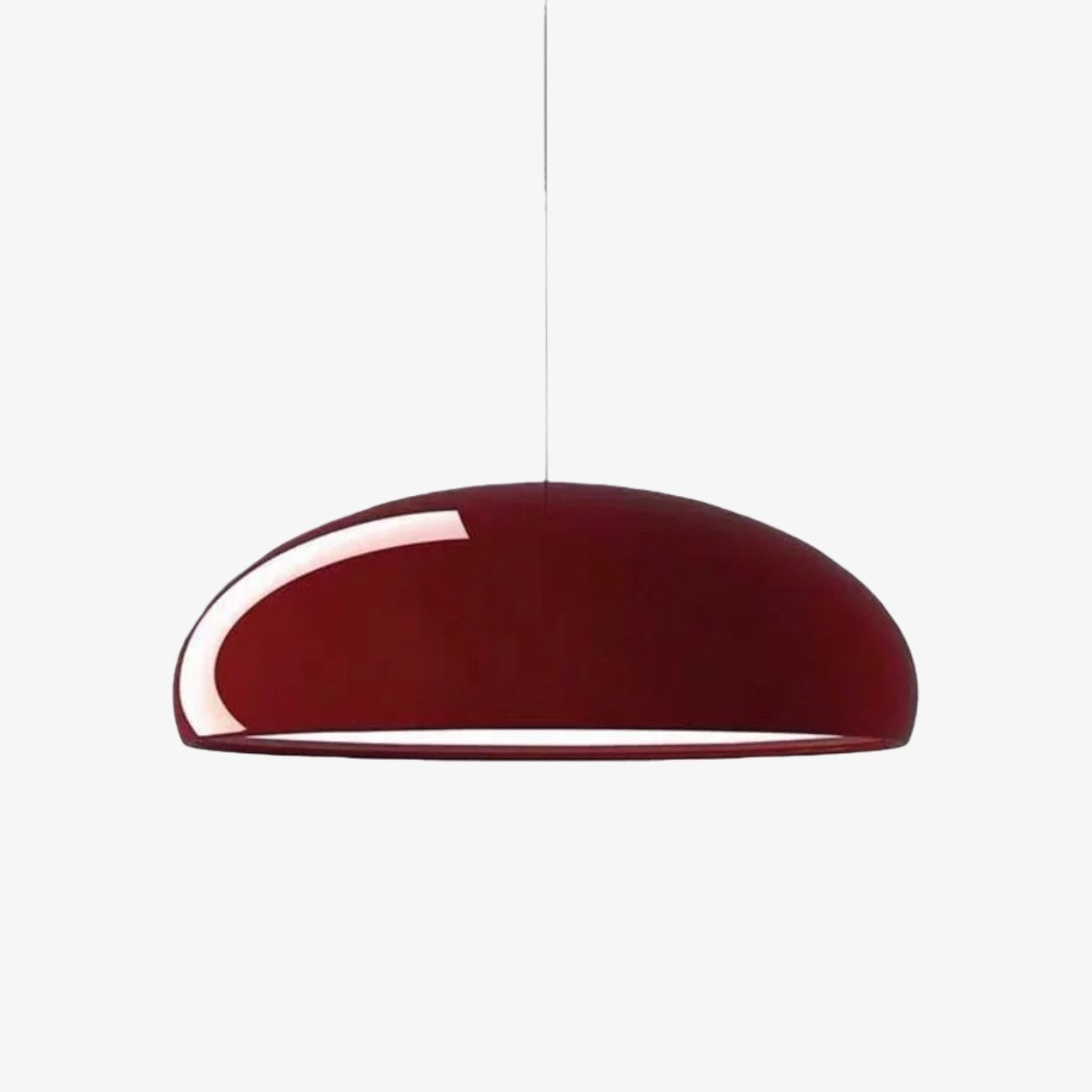 Haelen kleurrijke Scandinavische hanglamp met komvormige kap - moderne en stijlvolle metalen kap, geschikt voor eetkamers en