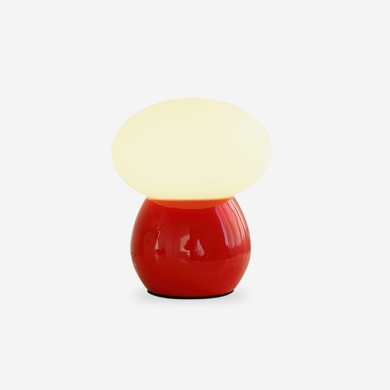 Moderne crèmekleurige paddestoel tafellamp HL904
