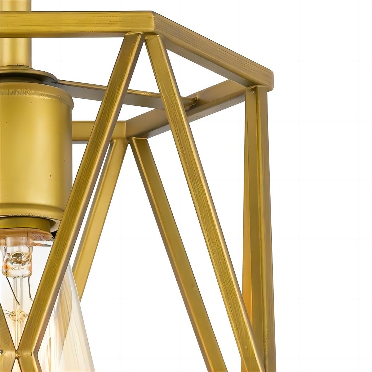 Antieke Gouden Kooi Mini Cilinder Gloeilamp HL249