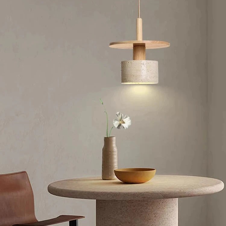 Travertin Vintage Retro Stijl Hanglamp HL3477