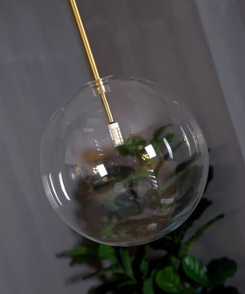 Glazen bollen hanglamp