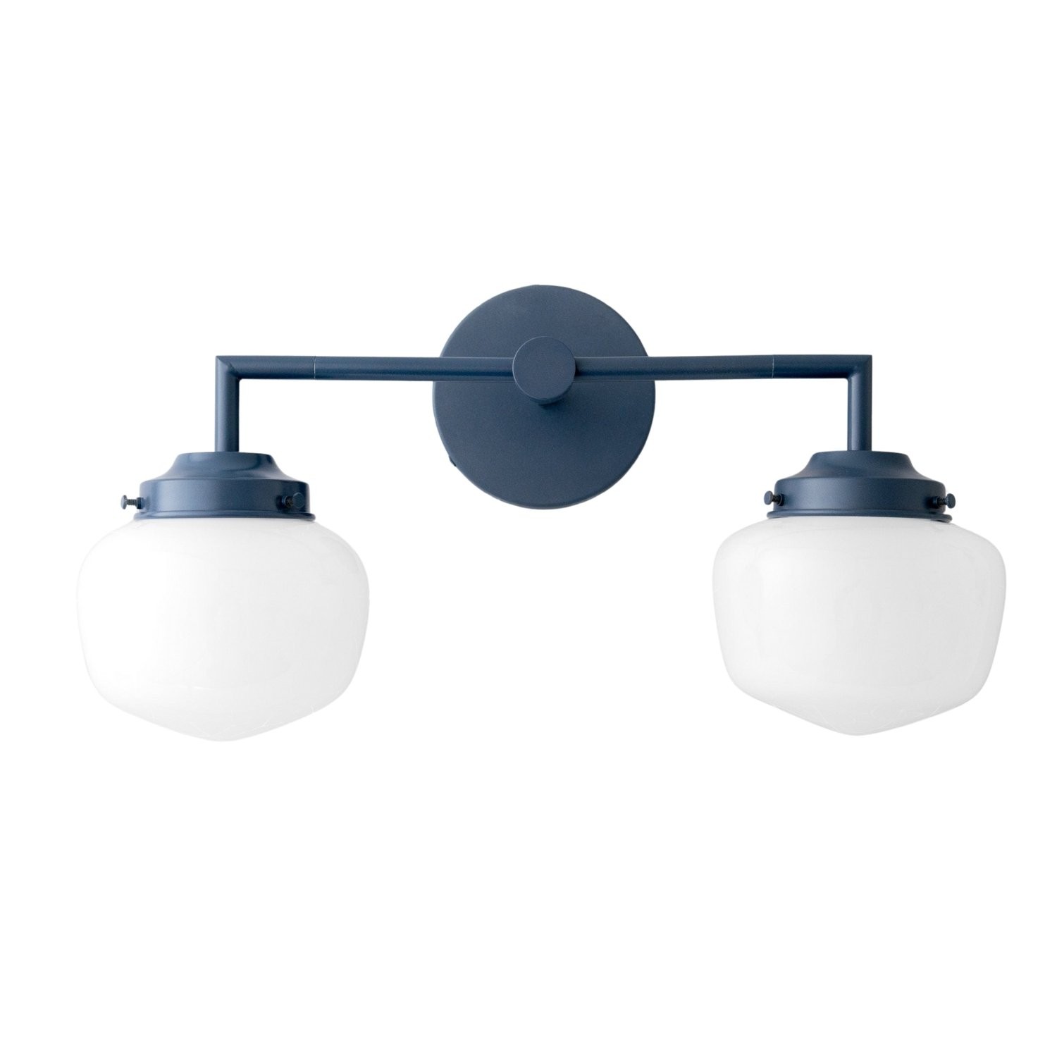 Opaalglazen wastafellamp - Vintage geïnspireerde badkamerwandverlichting HL1666