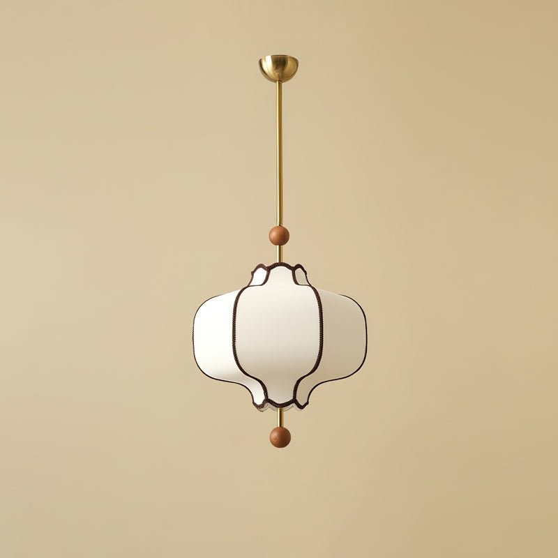 Vintage hanglamp van getextureerd textiel HL570
