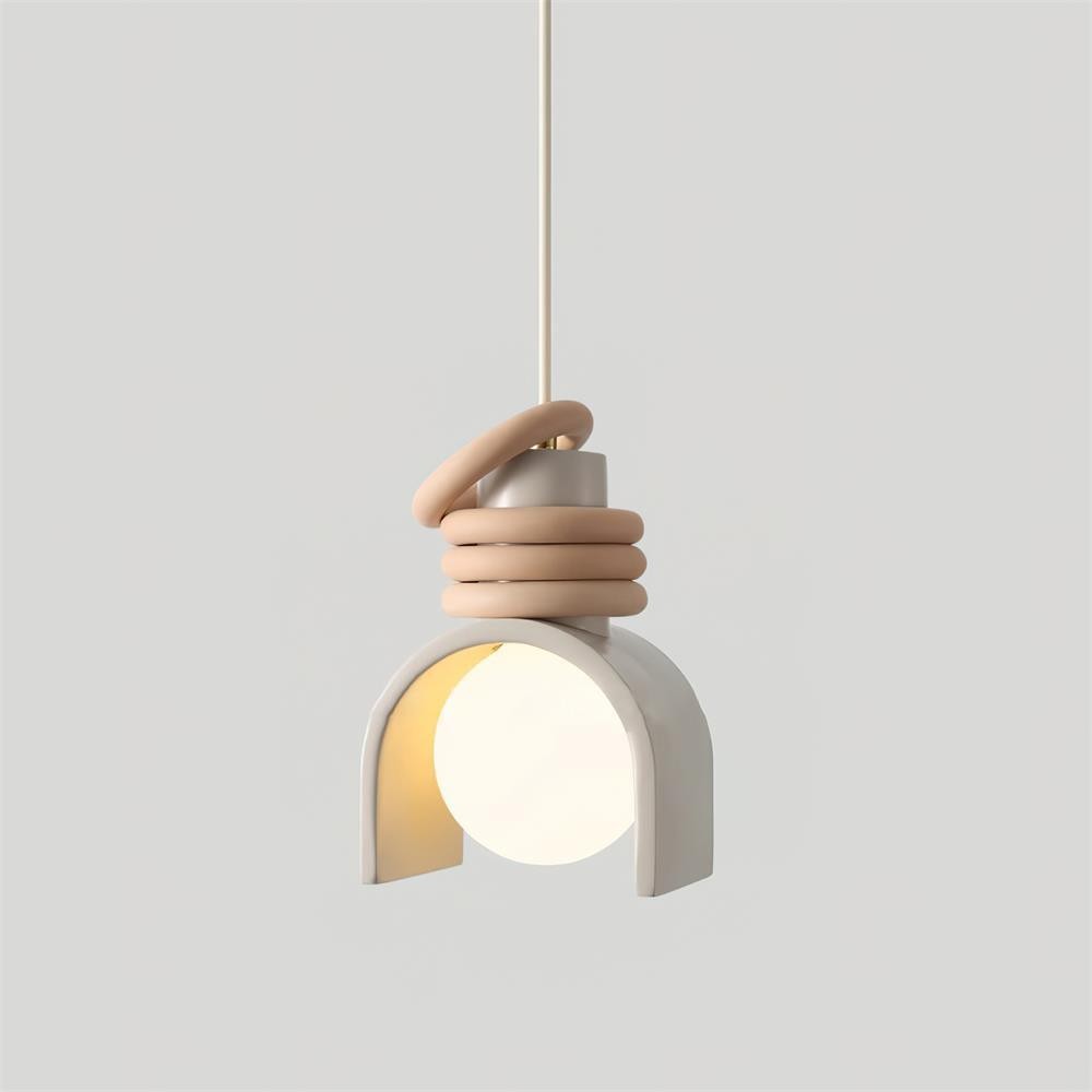 Moderne creatieve hars hanglamp HL898