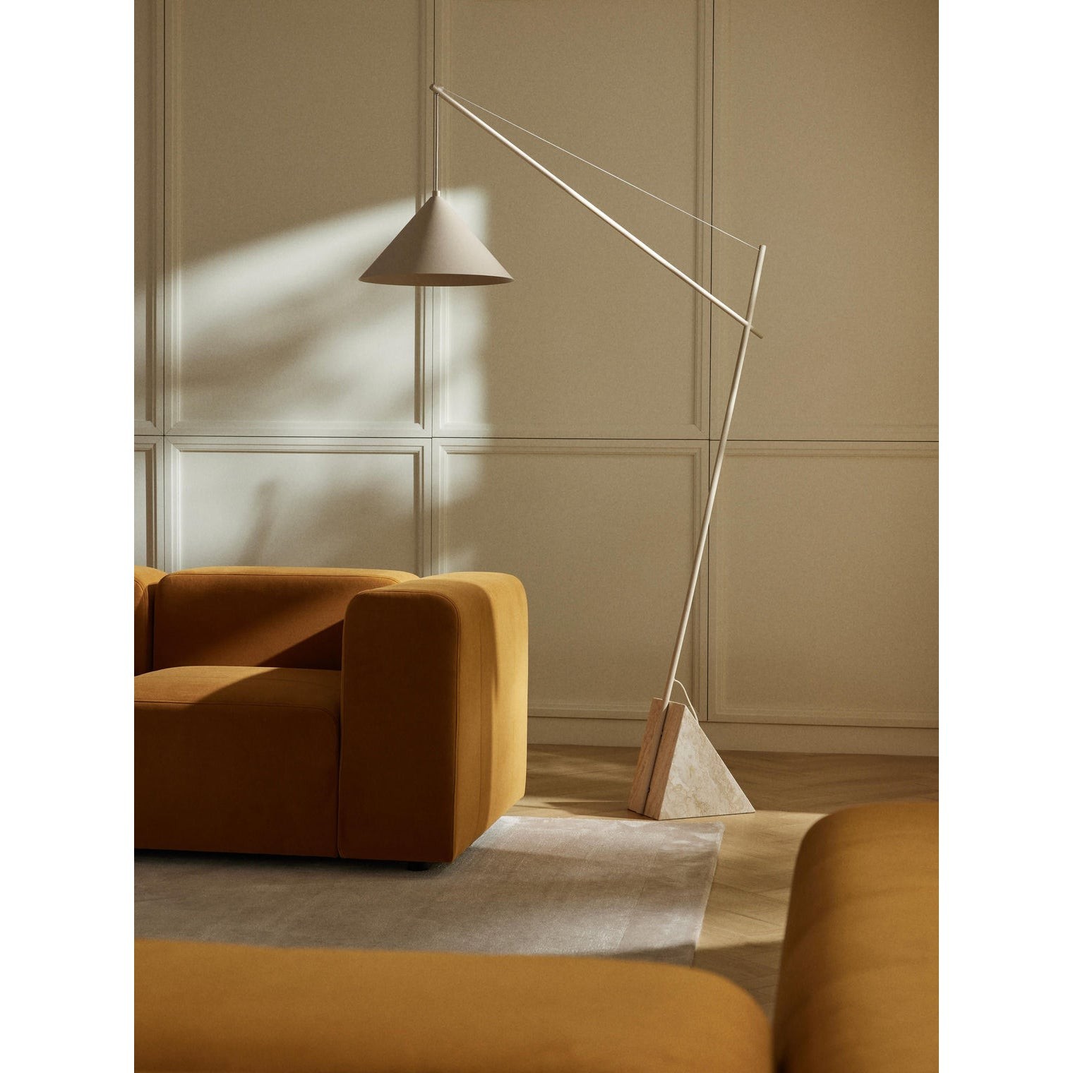 Grande Travertine Vloerlamp HL3259