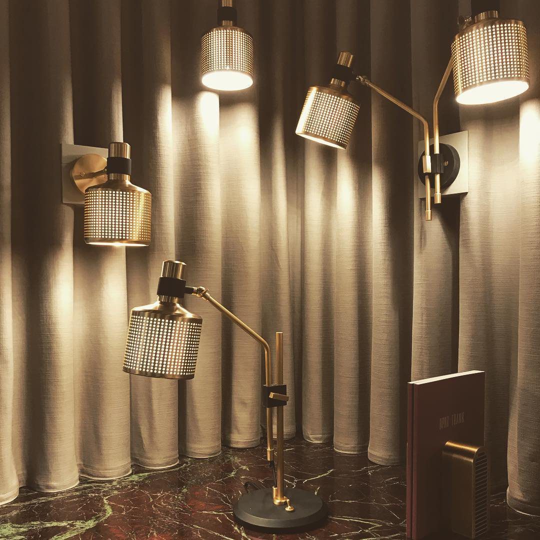 Nordic Brass verstelbare Riddle wandlamp HL1272