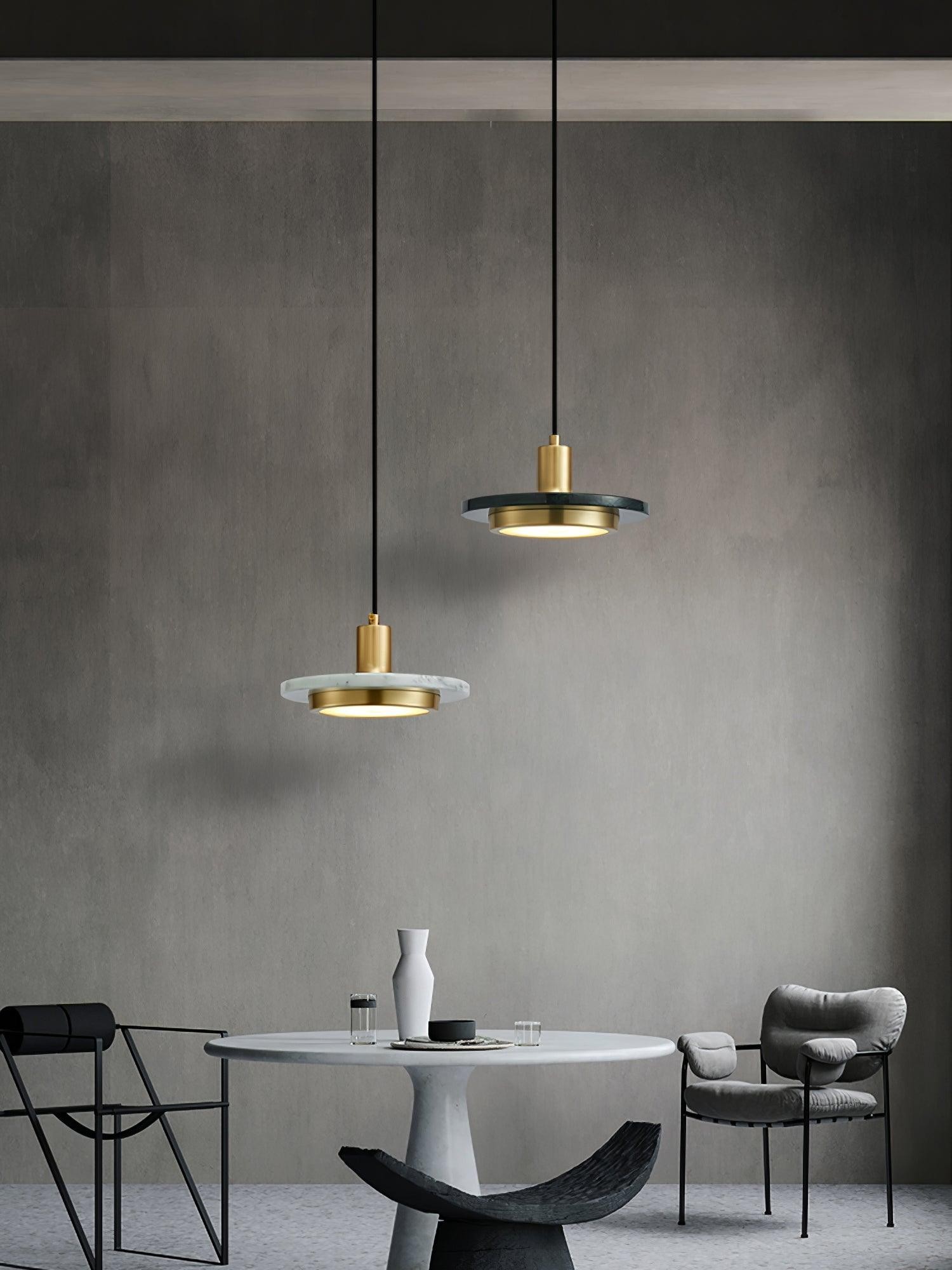 Dubbele cirkel hanglamp HL459