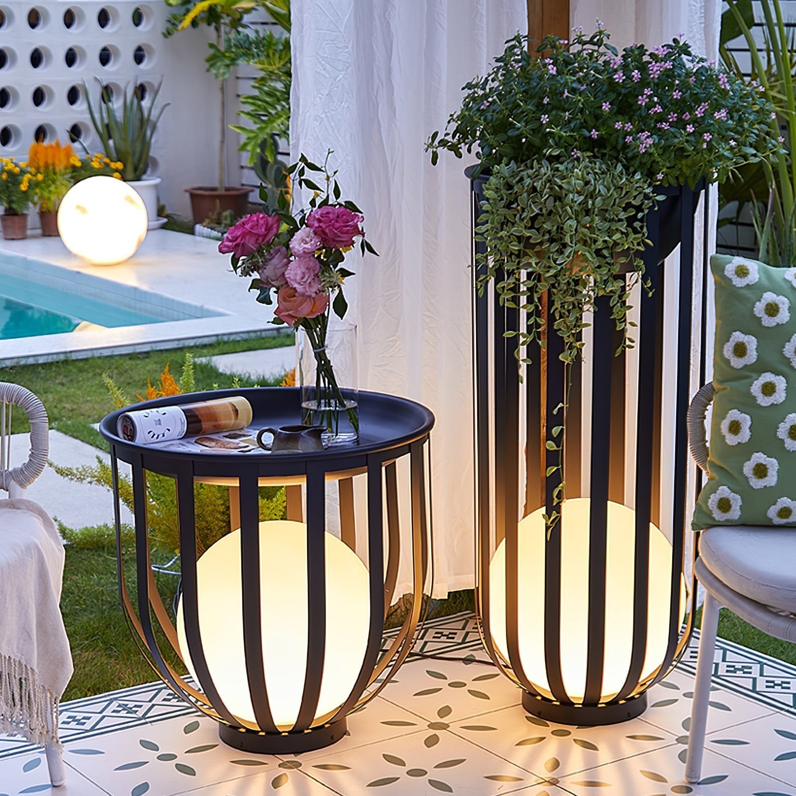 Tuin Solar Waterdichte Buitenlamp HL384