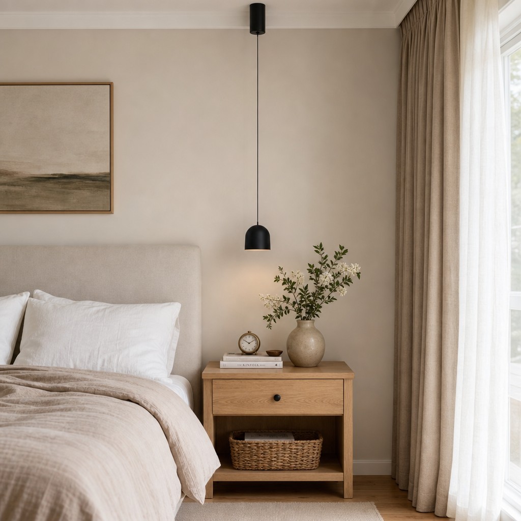 Veridia Minimalistische, uitschuifbare, slanke hanglamp - Aluminium/acryl hanglamp voor naast het bed en op het bureau HL3557