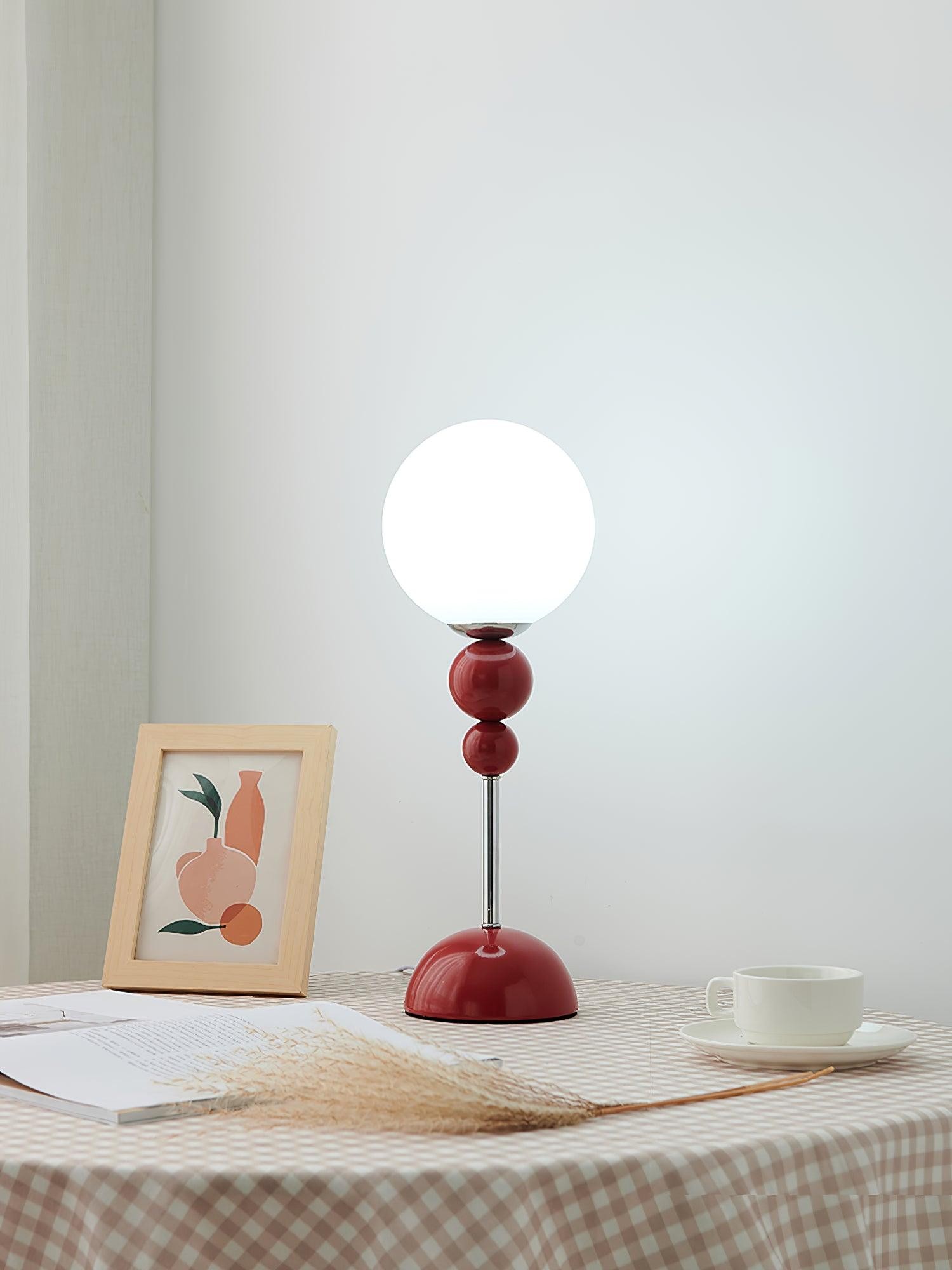 Nieuwe creatieve bolvormige verticale decoratieve tafellamp HL489