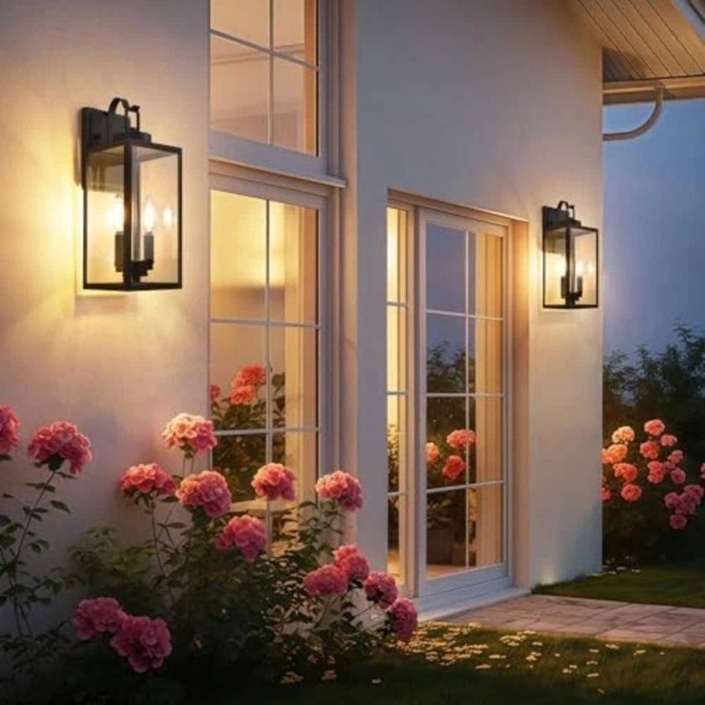 Industriële Waterdichte Buitenlantaarn Wandlamp HL1006