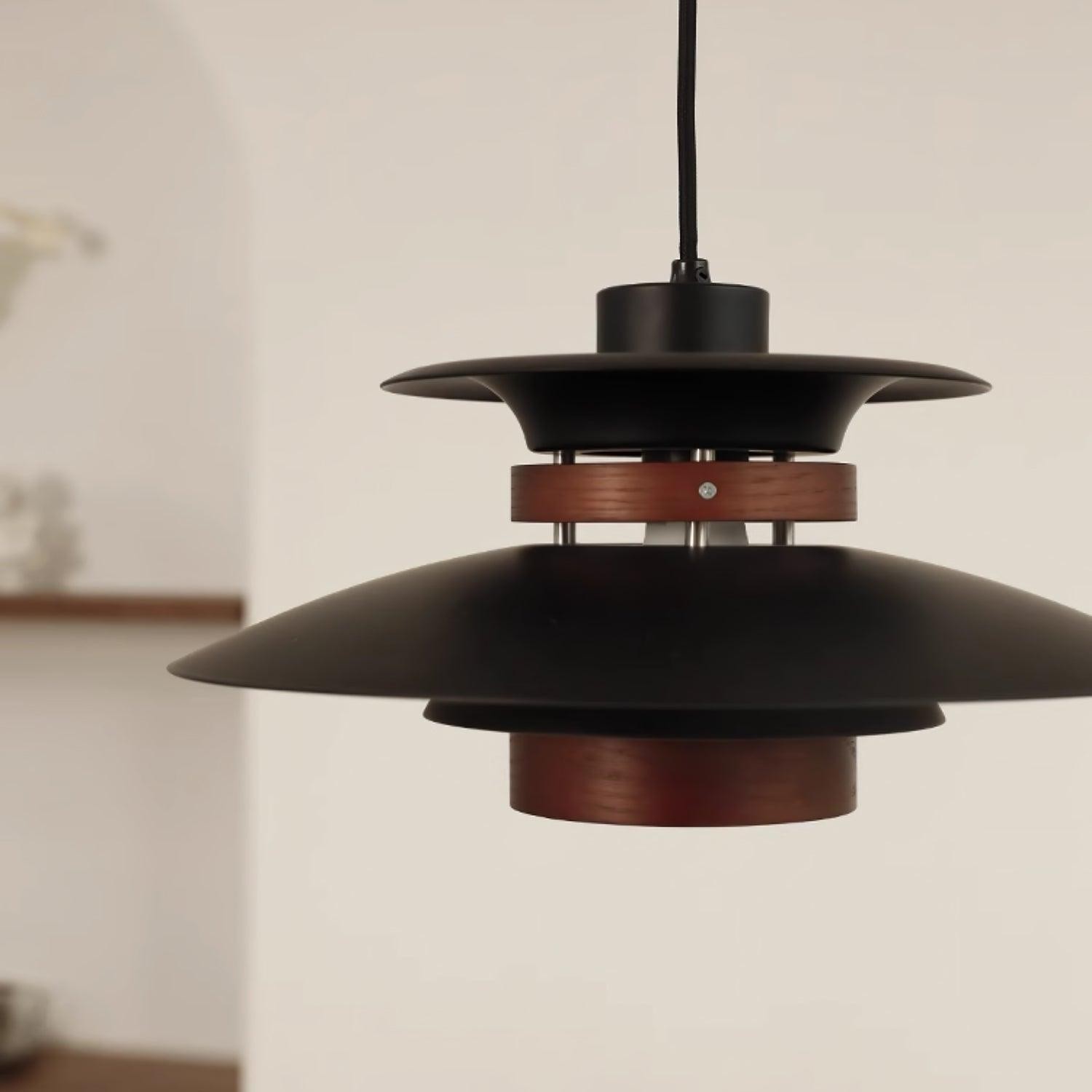 Luxe en stijlvolle gelaagde hanglamp HL691