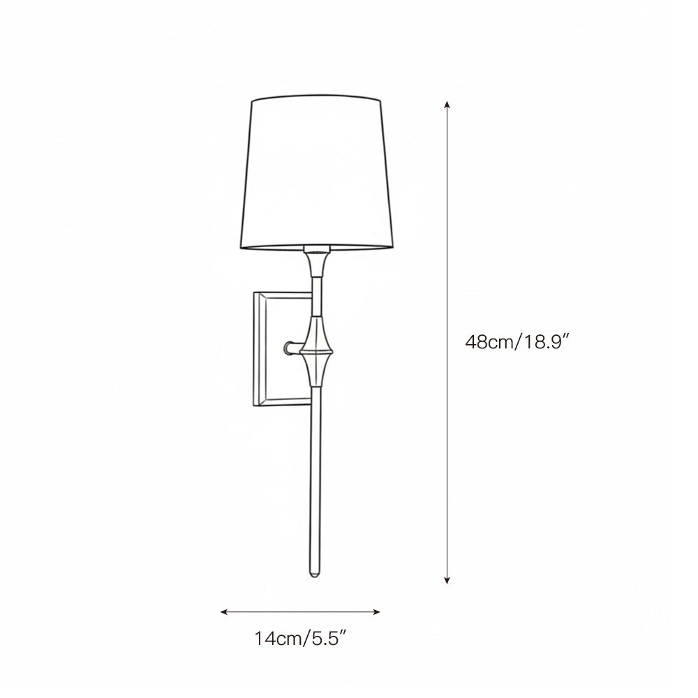 Dauphine wandlamp HL3286