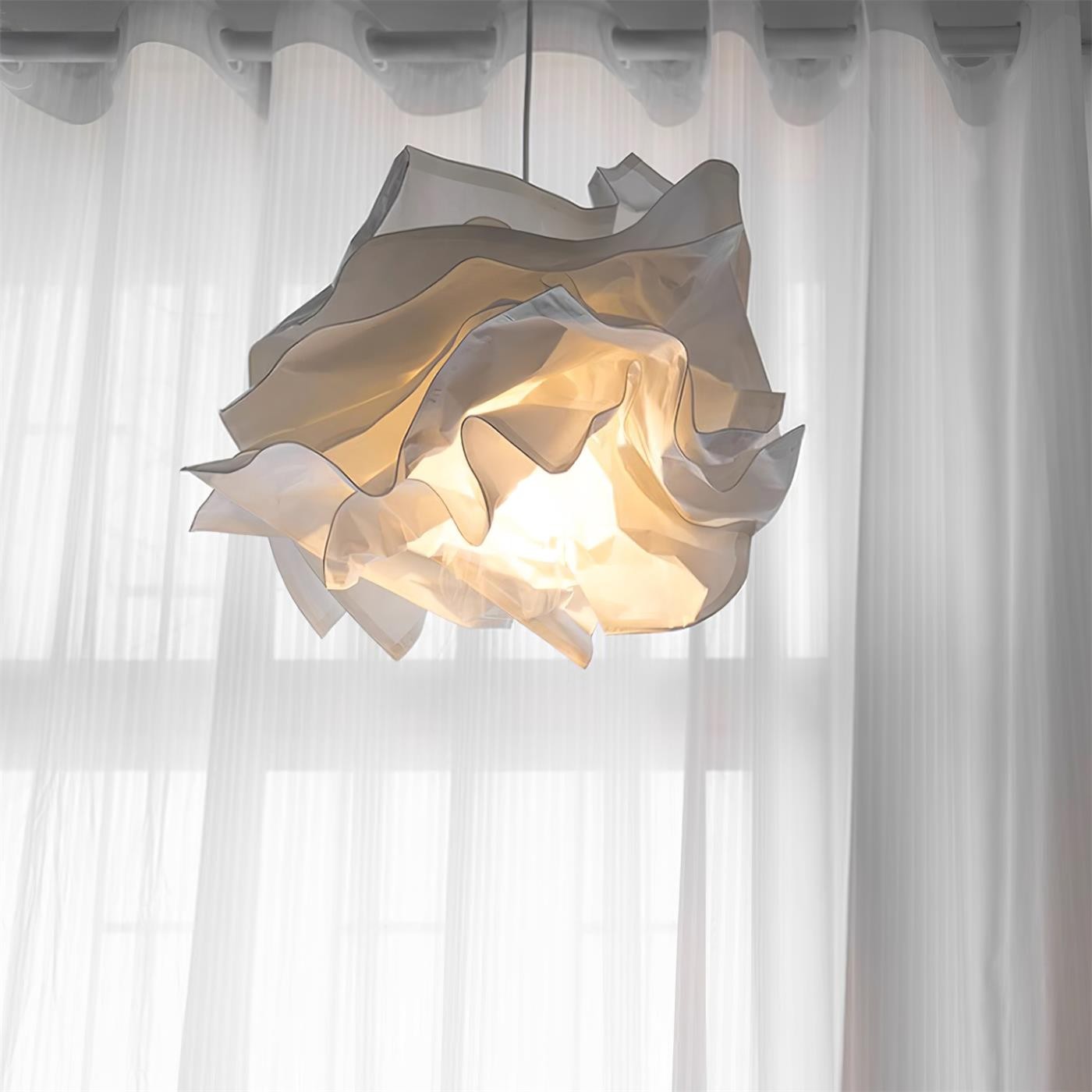 Papieren hanglamp met stekker HL2640