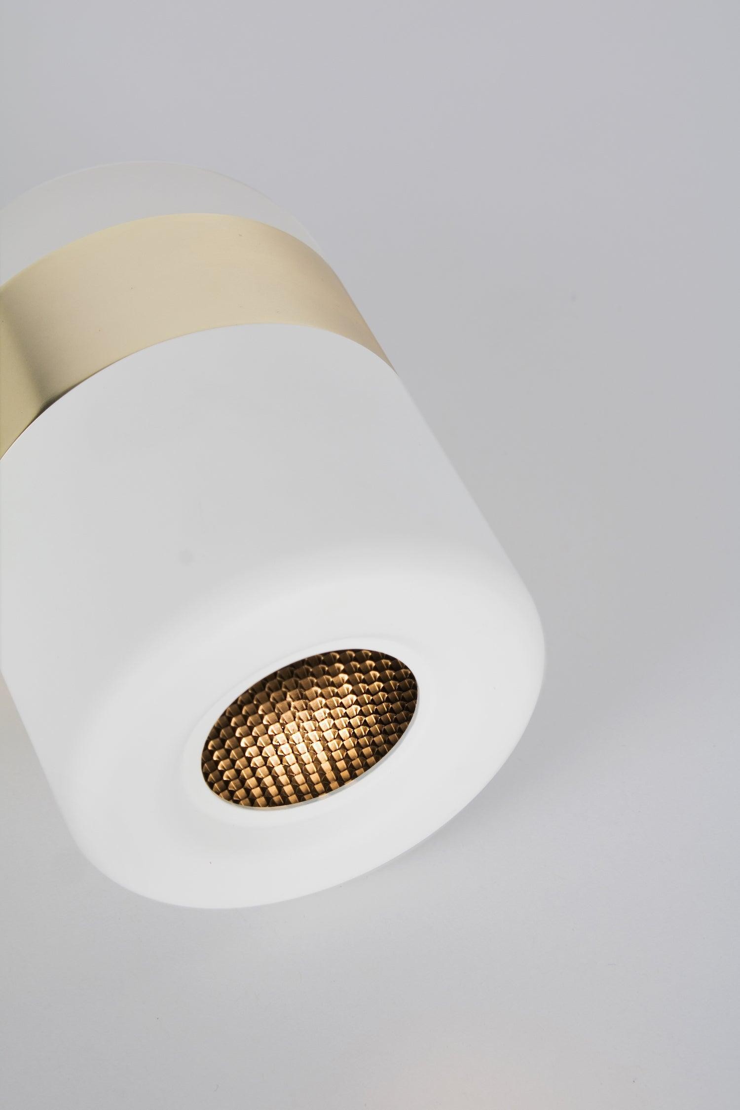 Verstelbare glazen wandlamp HL2931