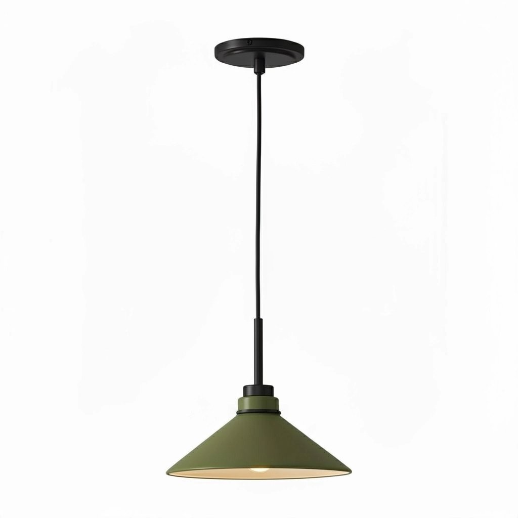 Aurenza Moderne Boerderij Hanglamp - Verstelbare Kap voor Warme Sfeer HL1647