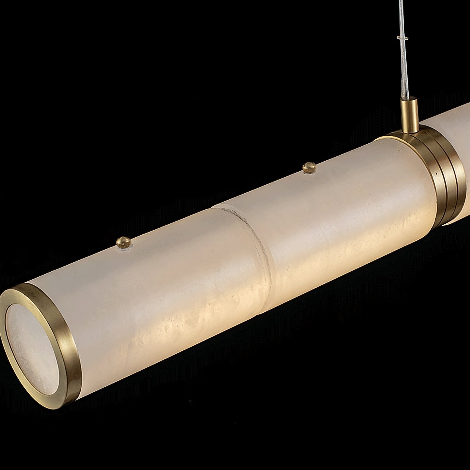 Luxe albasten balken hanglamp HL345