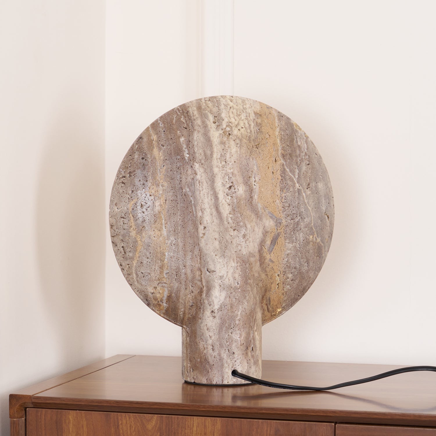 Wabi-sabi stijl Eclipse stenen tafellamp HL985