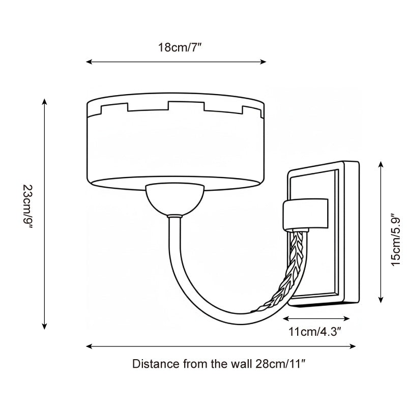 Grevola wandlamp HL2809