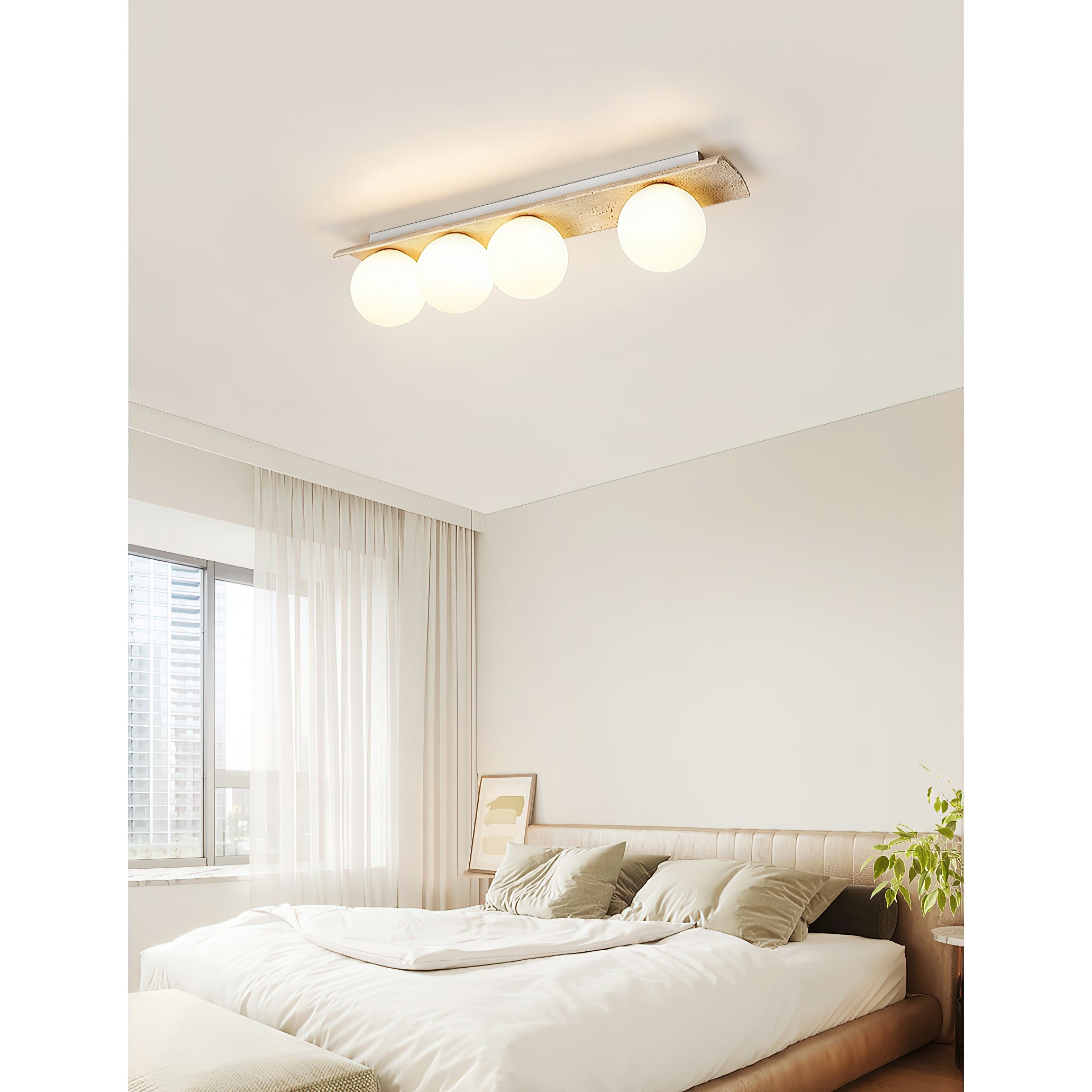 Bianca Globe Plafondlamp HL3242