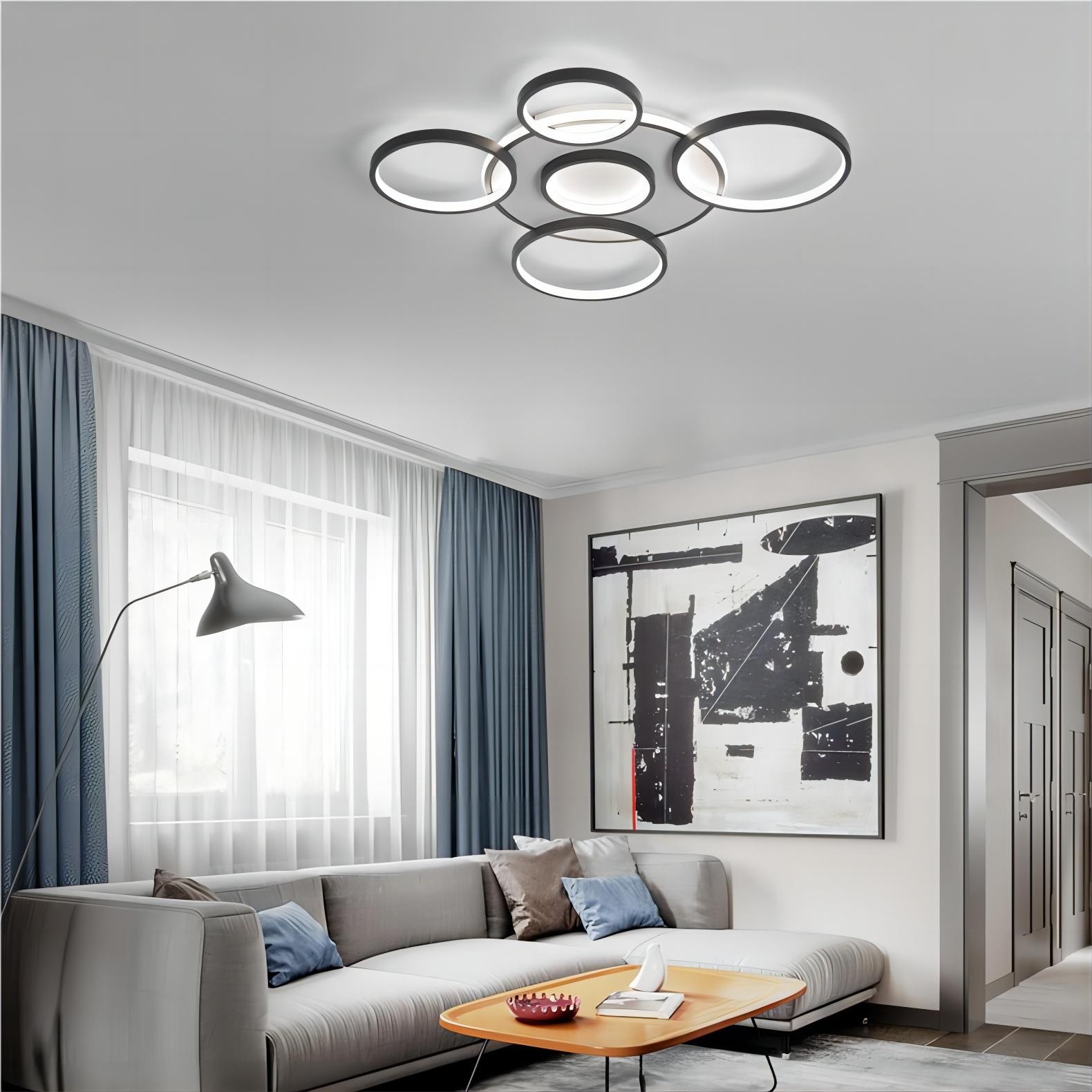 Moderne ronde multicirkel LED plafondlamp HL135
