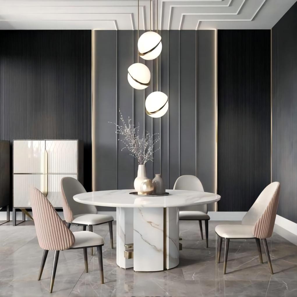 Crescent Opalen Bol Hanglamp