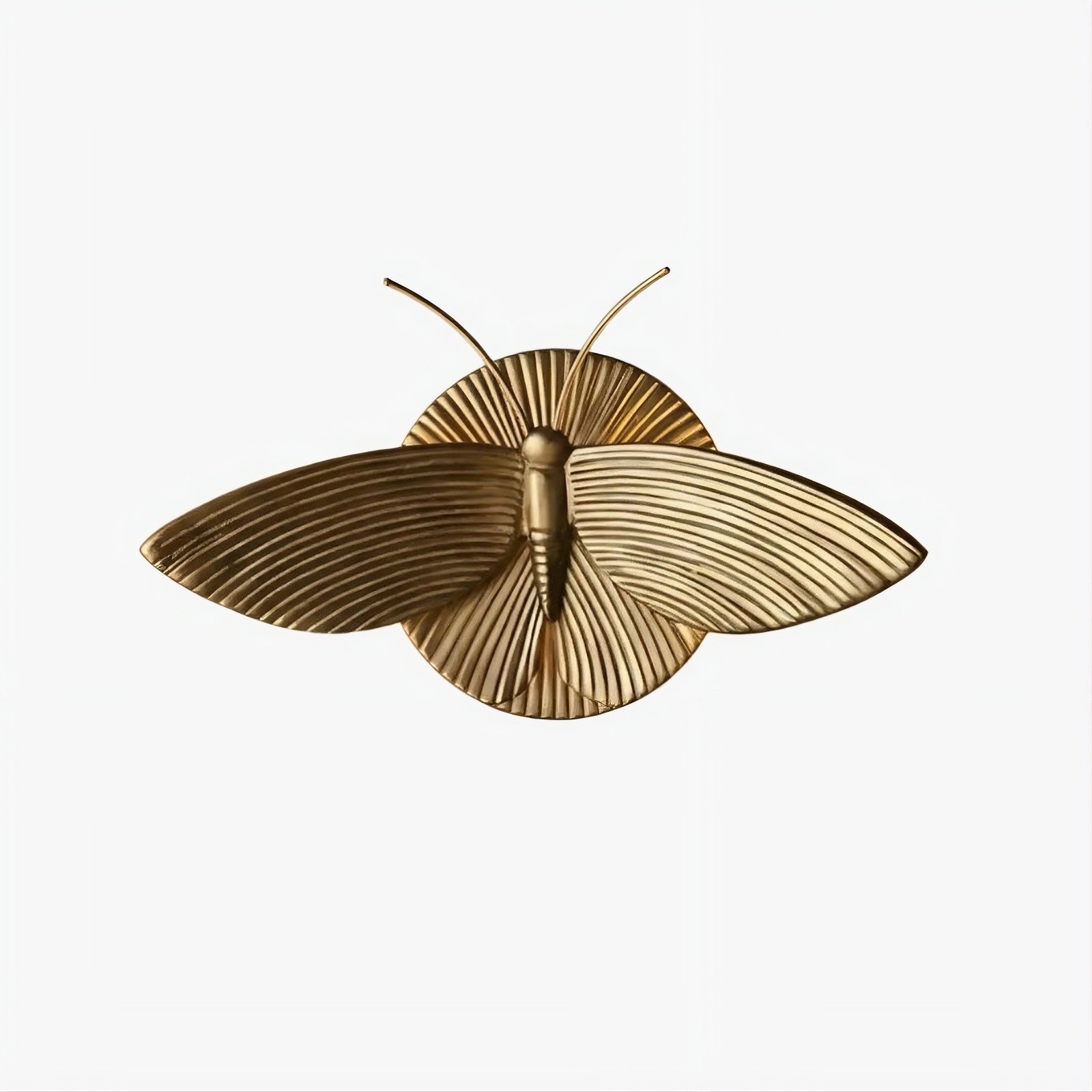 Mothriel wandlamp in de vorm van een mot - Sculpturaal design decoratieve wandlamp voor de slaapkamer HL2467