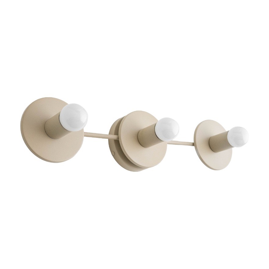 Sferische wastafelwandlamp - Moderne badkamerverlichting met 3 lampen HL1411