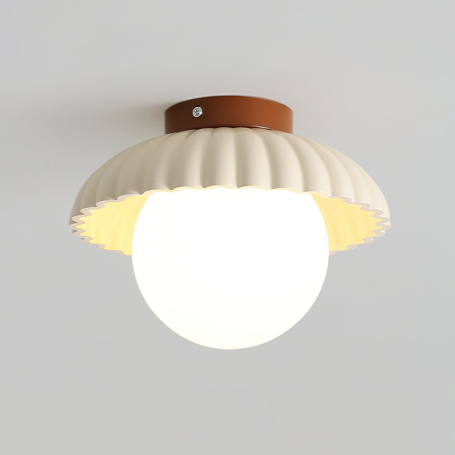 Alien Cream Stijl Plafondlamp HL348