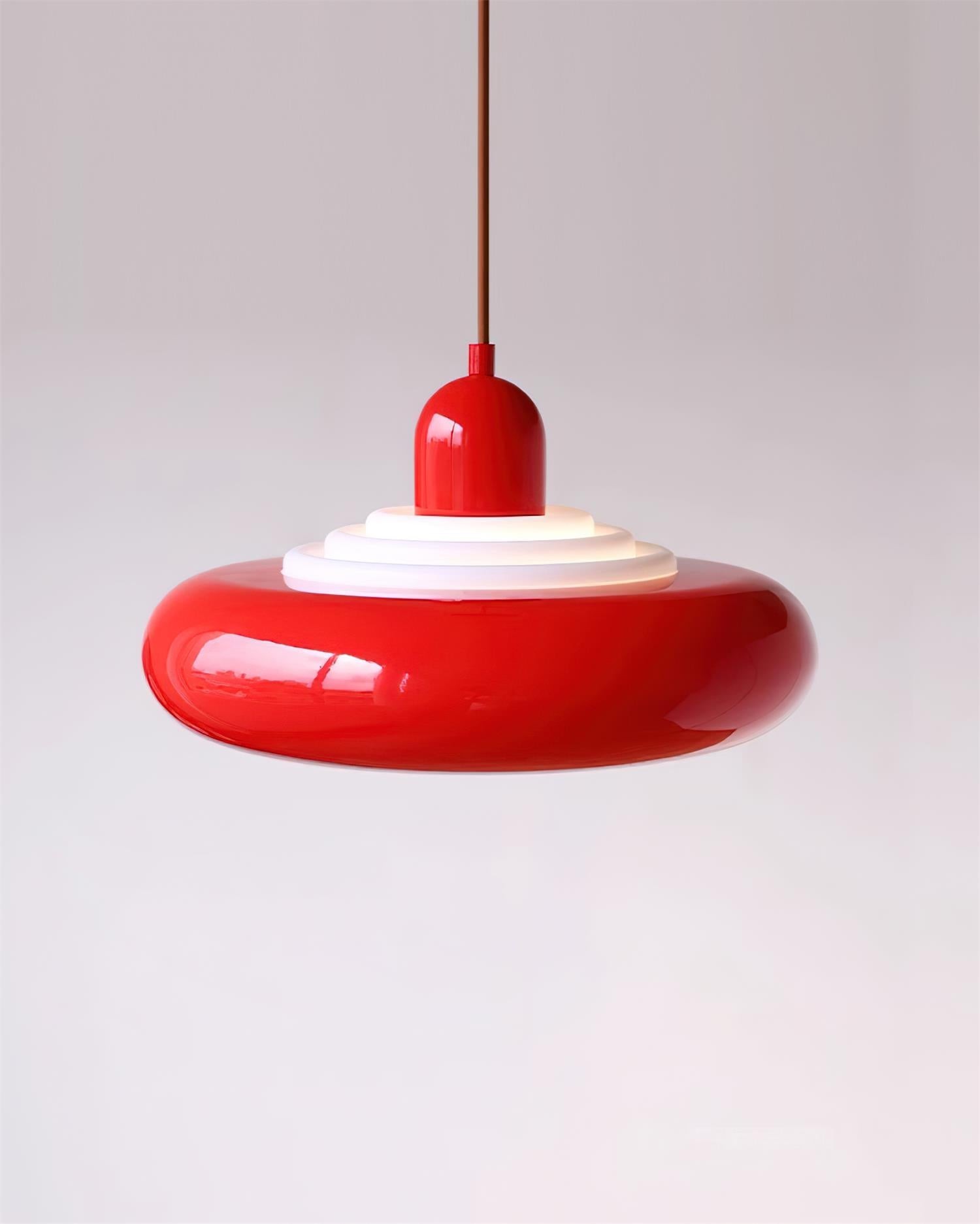 Moderne Bauhaus Macaron Bowl Shade Hanglamp HL853