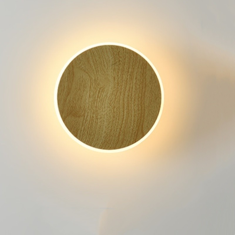 Wandlamp in Japanse wabi-sabi stijl